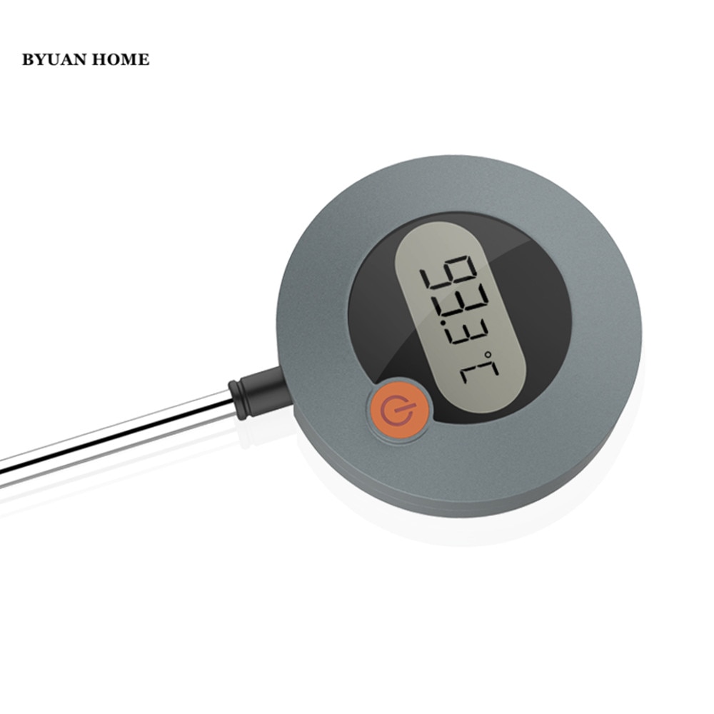 1 pc Digitale Rond & Platz kaffee Thermometer kaffee Hersteller werkzeuge Tragbare Thermometer für küche