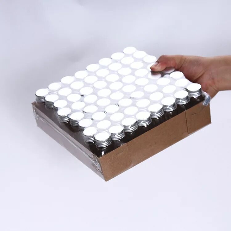10Stck 27*50mm 15ml Mini Glas Flaschen wünschen Flasche Leere Sonde Lagerung Flasche Gläser Mit Schraube kappe Hochzeit Dekoration Flaschen
