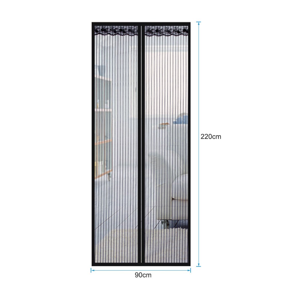 Moskitonetz für Fenster Tür Magnetische Bildschirm Tür mit Gittergewebe Vorhang Tür Moskito Netz Insekt Fliege Sommer Gittergewebe Tür Vorhang