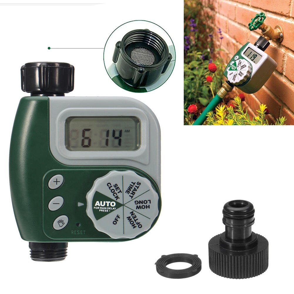 1Stck ABS Garten Bewässerung Timer Heimat Garten Automatische Bewässerung Timer Bewässerung Regler Elektronische Bewässerung Garten Werkzeug