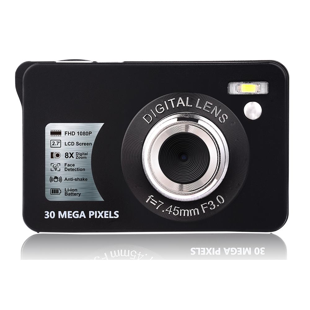 Schnelles ! 2.7 ''Mini Digital Kamera 30MP TFT LCD Anzeige 8x Zoomen Anti Schütteln Video Camcorder HD 1080P Selbst-zeit Foto Kamera