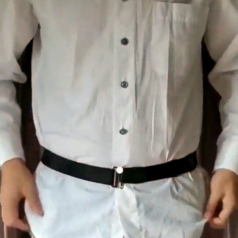 Shirt Anti-falten Gurt Hemd Kleid Halfter Einstellbar in Der Näer Hemd Bleiben Beste stecken Es Gürtel Nicht-Unterhose Anti-falten Riemen