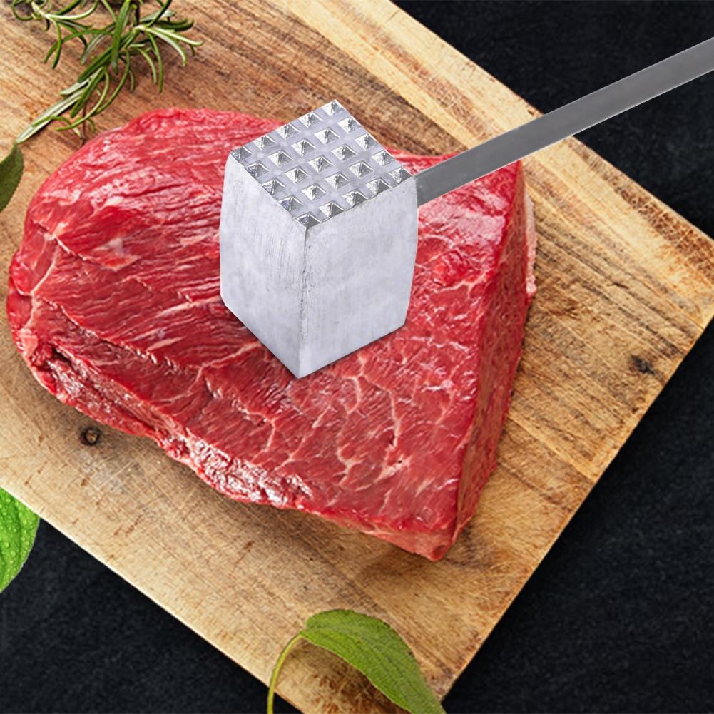 1PC Küche Werkzeug Aluminium Legierung zwei Seiten lose Fleisch Steak Schweinefleisch Hammer Tenderizer Fleisch & Geflügel Werkzeug
