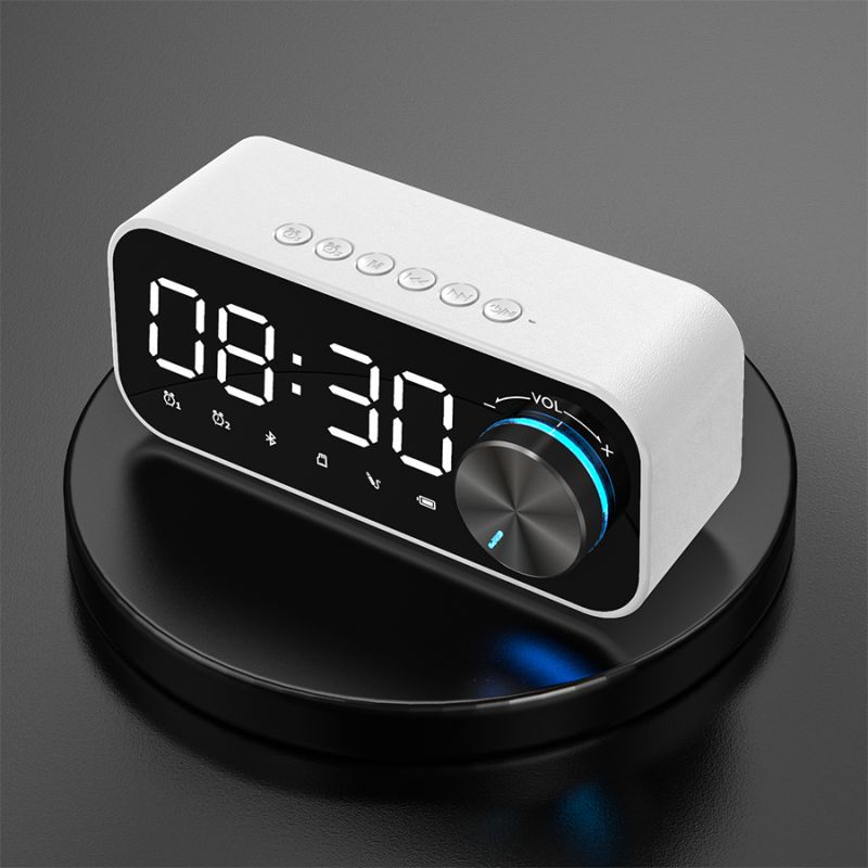 kabellos Spalte Lautsprecher Kasten Wecker Bluetooth draussen Lautsprecher Wasserdicht Tragbare Unterstützung TF Karte FM Radio Aux Eingang
