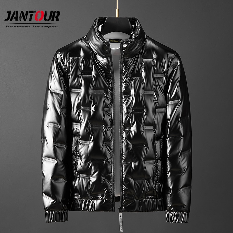 Neue Lässige Herren weiße Ente Unten Jacken Herbst Winter Mantel Männer Leichte Ente Unten Jacke Männer Mäntel 3xl