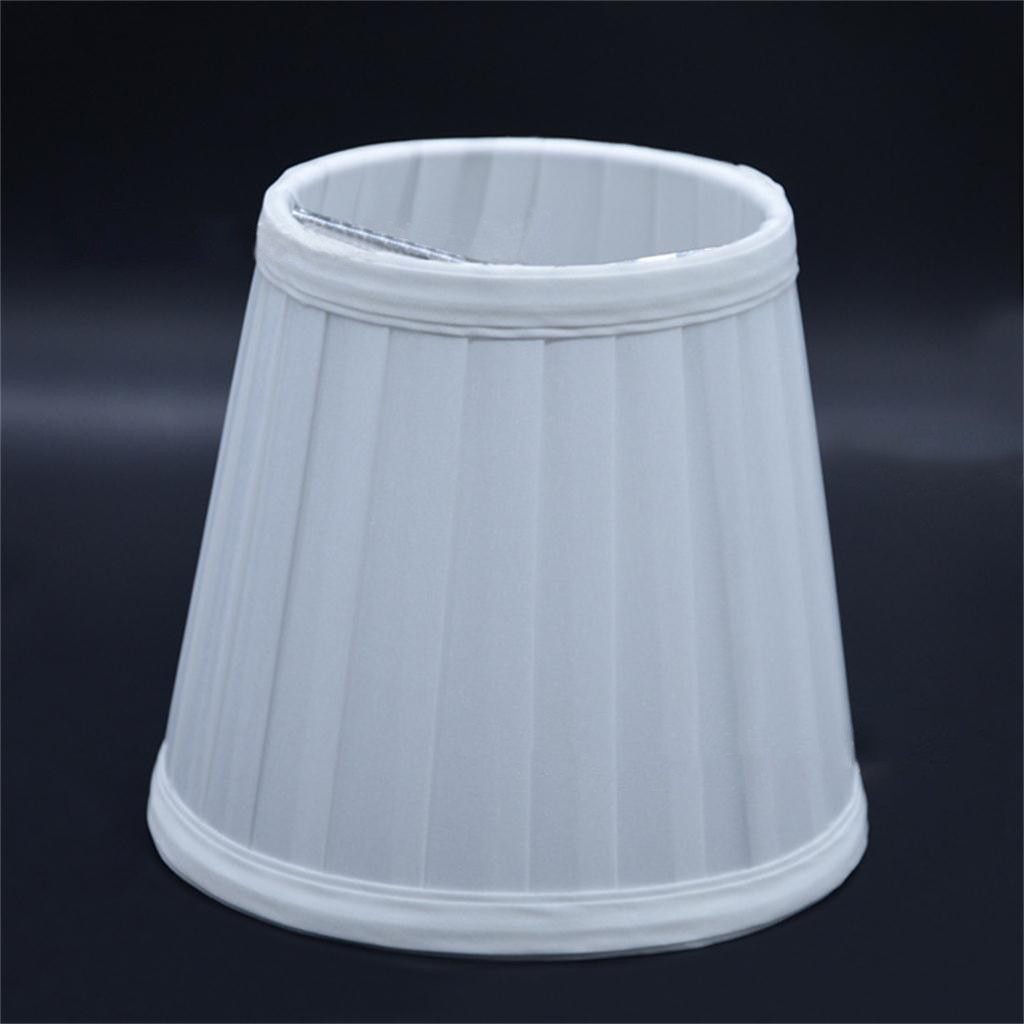 Jahrgang Kunst Deko Lampenschirm Plissee Zauberstab Lampe Stoff Lampenschirm nordisch Stil Moderne Schreibtisch Bett Lampe Abdeckung Für Heimat Dekoration