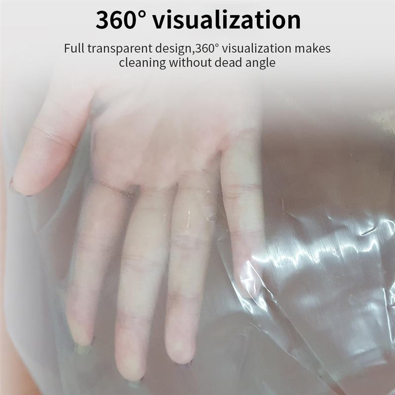 transparent Klimaanlage Interne Maschine Reinigung Wasser Tasche Klimaanlage Reinigung Abdeckung Reinigung Staub Abdeckung Reinigung Werkzeug