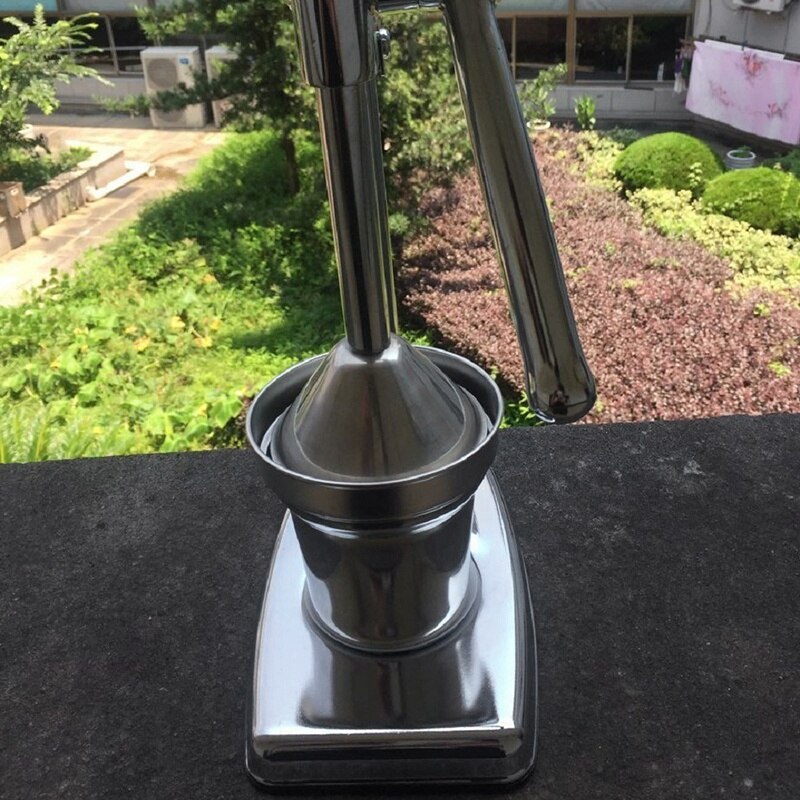 Edelstahl Manuelle Handpresse Entsafter Presse Zitrusfrüchte Zitrone Orange Granatapfel Obst Entsafter Kommerziellen oder Haushalt