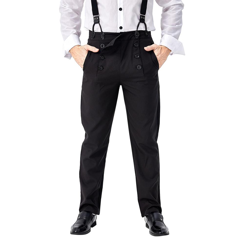 Mittelalterlichen retro Steampunk Overall Männer Hosen Halloween Karneval Kostümich