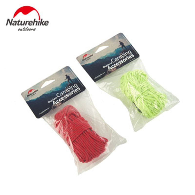 Naturehike Camping Zubehör Zelt Winddicht Seil draussen Zubehör Reflektierende Seil Schlinge Seil Camping Zelt Verwenden NH15A001-G