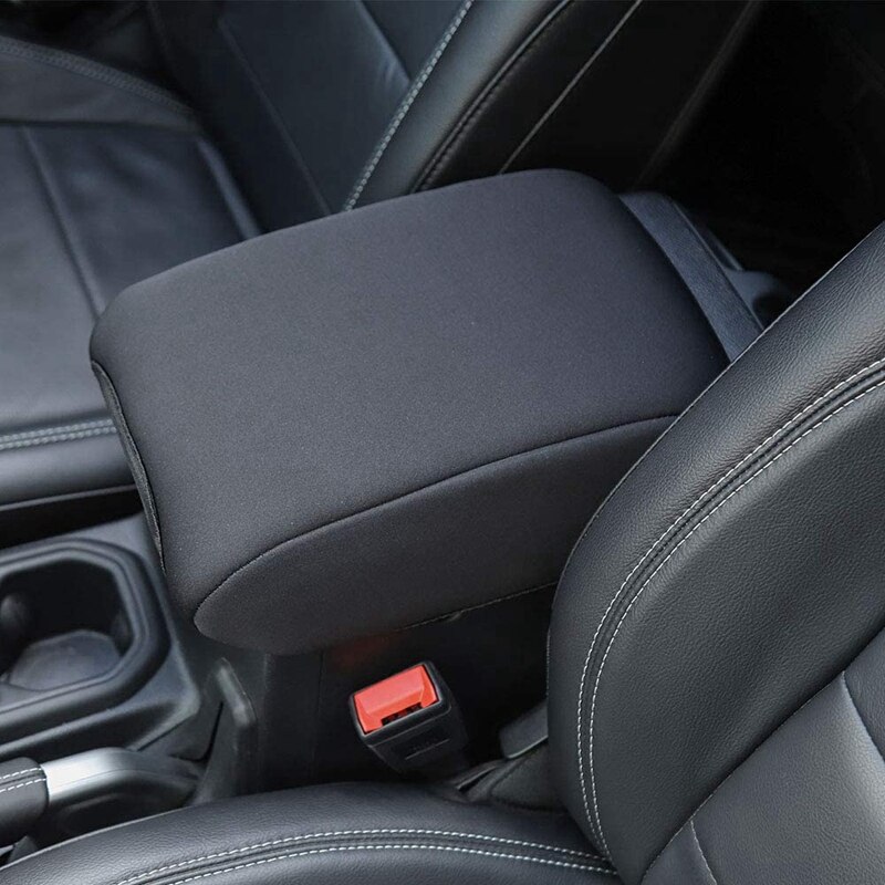 Auto Center Konsole Armlehne Kissen Abdeckung, Konsole Armlehne Kasten Abdeckung, Auto Innen Zubehör, für Jeep Wrangler JL +