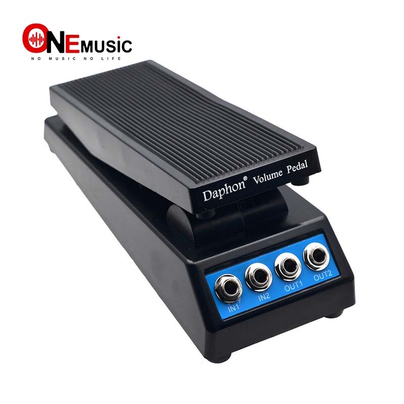 Daphon Gitarre Stereo Volumen Pedal DJ Gitarre Effekt Pedal 1511A Stereo in + aus