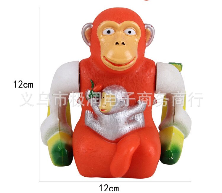Neue Stil Licht Enthalten Licht Musik Hatte Bananen Werden Salto von Affen Elektrische Kippen Gorilla Stall Spielzeug