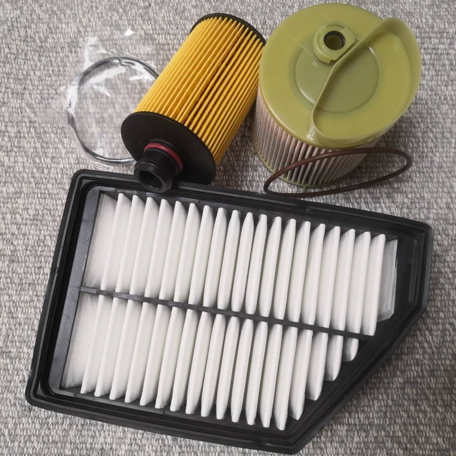 3 stücke Öl Filter + Luftfilter + Diesel- Kraftstoff Filter Für Ssangyong Korando 2.0L Diesel- Auto