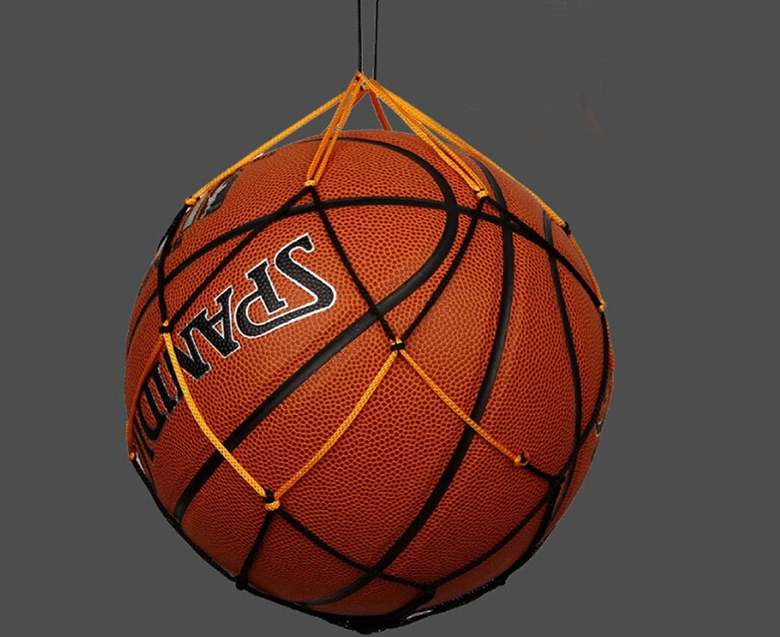Basketball Tasche Kordelzug Ball Gittergewebe Netz Nylon FußBall Träger Gittergewebe Netz Tasche Kordelzug Lagerung Tasche Für Basketball #1