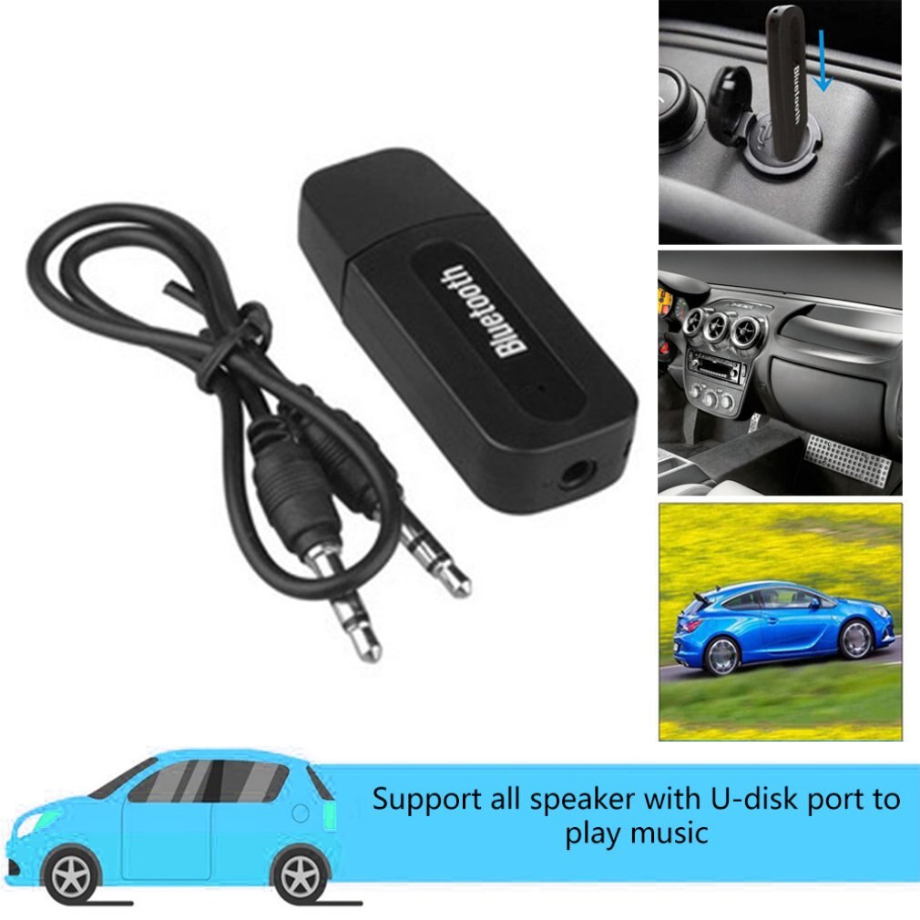 USB Auto Bluetooth Adapter 3,5mm Jack Bluetooth Empfänger Drahtlose Bluetooth AUX Audio- MP3 Musik Spieler Wagen Werkzeug