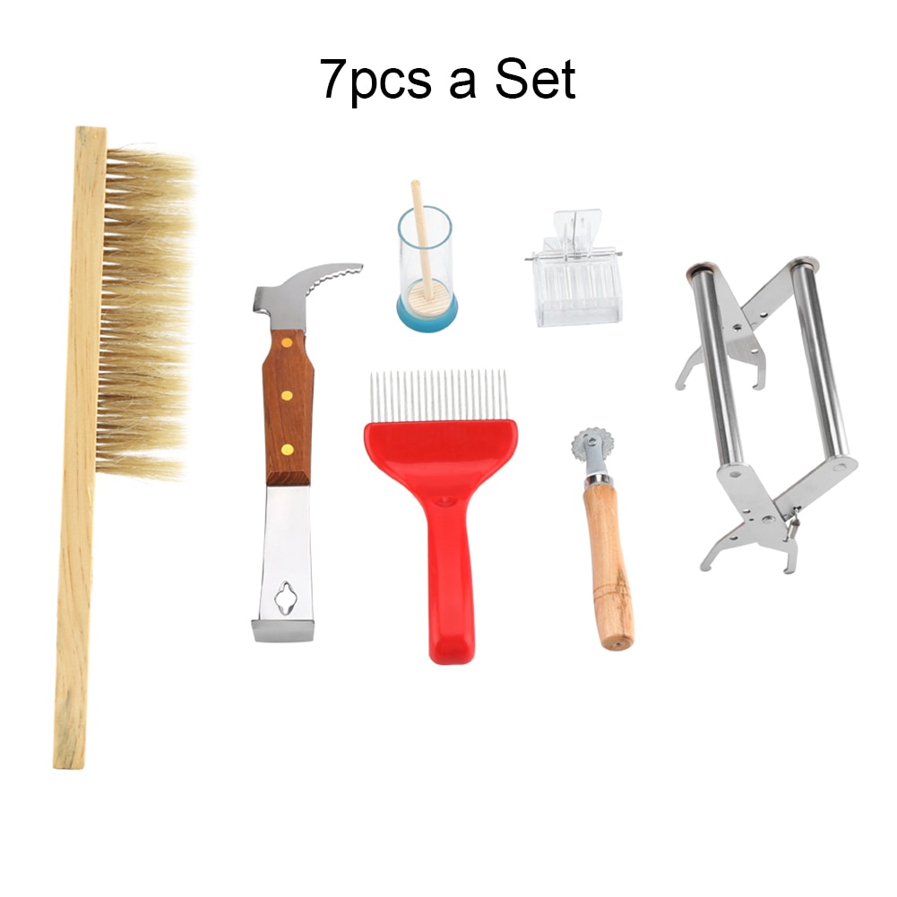 Honig Ernte Biene Bienenstock Bienenzucht König Kasten einstellen Honig Schöpflöffel Bienenzucht Werkzeuge Bienenstock Rahmen Griff Bienenzucht Ausrügestochen Bausatz