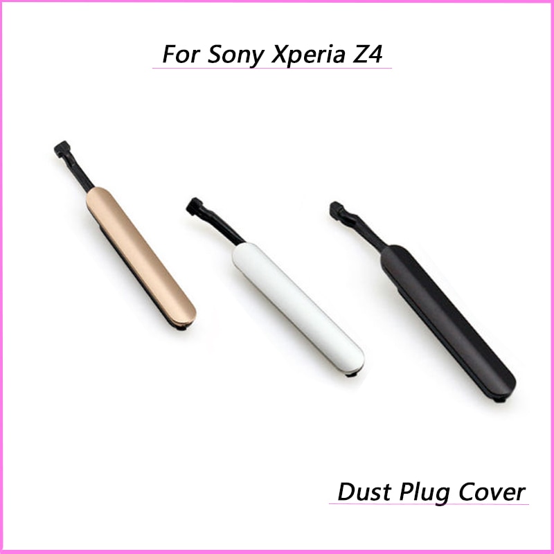 Neue Für Sony Xperia Z4 Z3 + Dual Einzigen E6533 E6553 Staub Abdeckung Stecker Mikro SD SIM Karte Hafen Slot Block Abdeckung