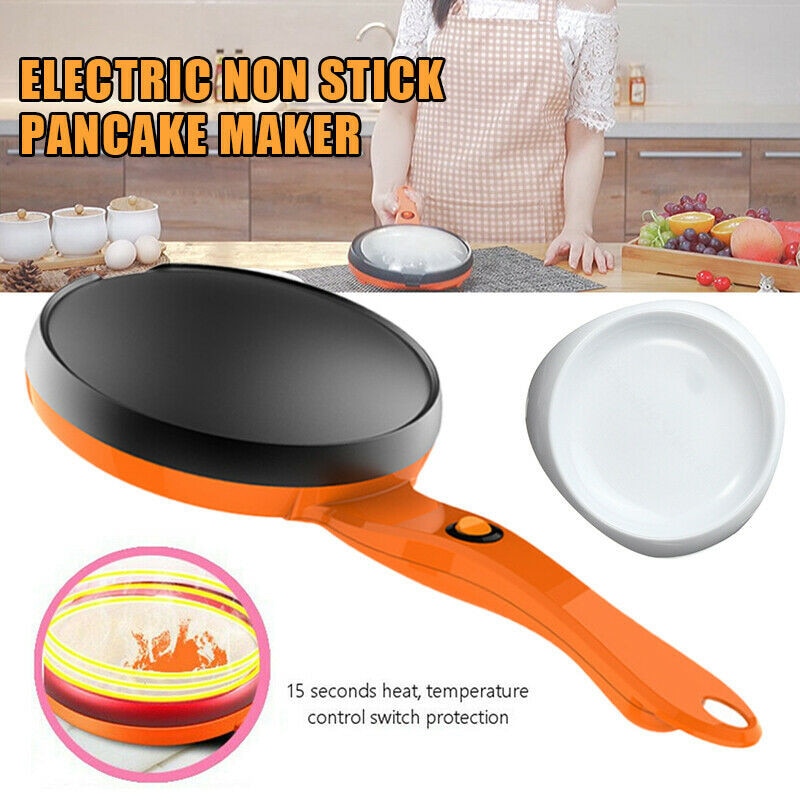 Elektrische Krepp Hersteller Pizza Pfannkuchen Maschine nicht-Stock Bratpfanne Backform Kuchen Maschine Küche Kochen Werkzeuge