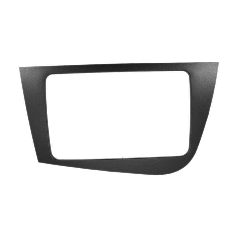 2 Lärm Rahmen Dvd Navigation o Tafel für Sitz Leon 2005 (RHD) Auto Stereo Radio Faszie Tafel trimmen Bausatz