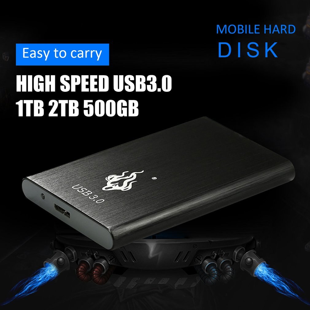 USB 3,0 2.5 'Erweiterung HDD Festplatte 500GB 1TB 2TB Handy, Mobiltelefon Externe Festplatte Kompatibel für PC, Mac, Schreibtisch, Laptop, MacBook