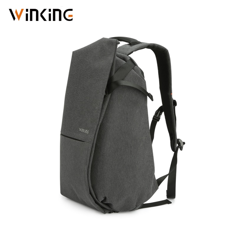 Zwinkert Wasserdicht Männer Rucksack 180 Grad Öffnen Rucksack USB Ladung Laptop Rucksack 15,6 zoll Neue Schule Taschen für Teenager Jungen
