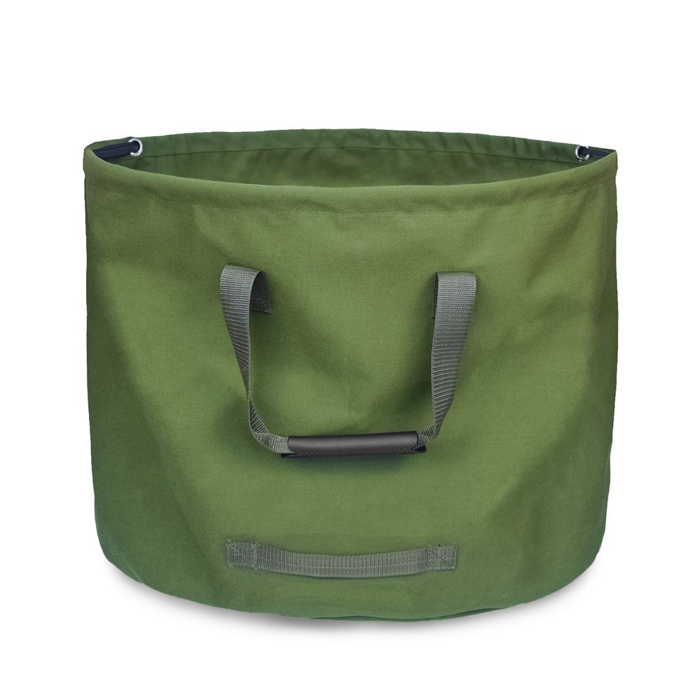 63 gallonen Faltbare Garten Tasche Leinwand Wiederverwendbare Gartenarbeit Tasche Wasserdicht Garten Blatt Abfall Tasche Abfall Sack Hof Abfall Tasche