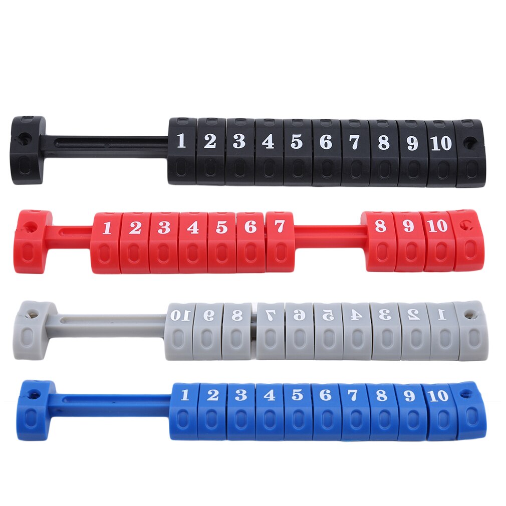 Tabelle FußBall Punktzahl Zähler FußBall Maschine Zubehör Reise draussen Foosball Anzeigetafel 4 Farben