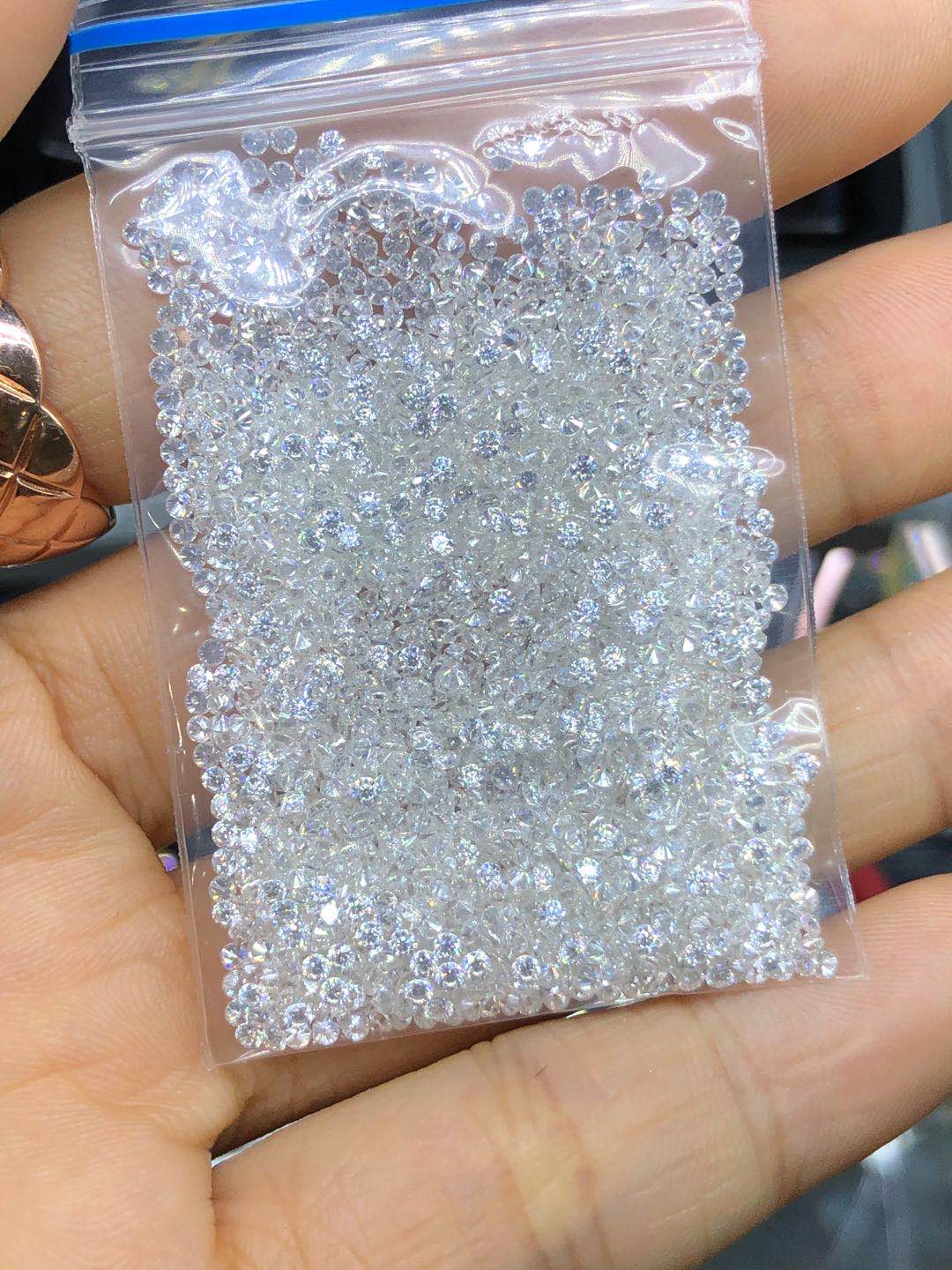 9MM D farbe Super weiß Runde schneiden AUSGEZEICHNETE moissanite steine schmuck für schmuck machen ohrringe halskette kolczyki