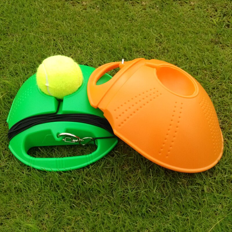 Erweiterte Einzel Tennis Ausbildung Gerät mit Tennis für Selbst-lernen Tennis Rebound Ausbildung Spezielle Gummiband für Ausbildung