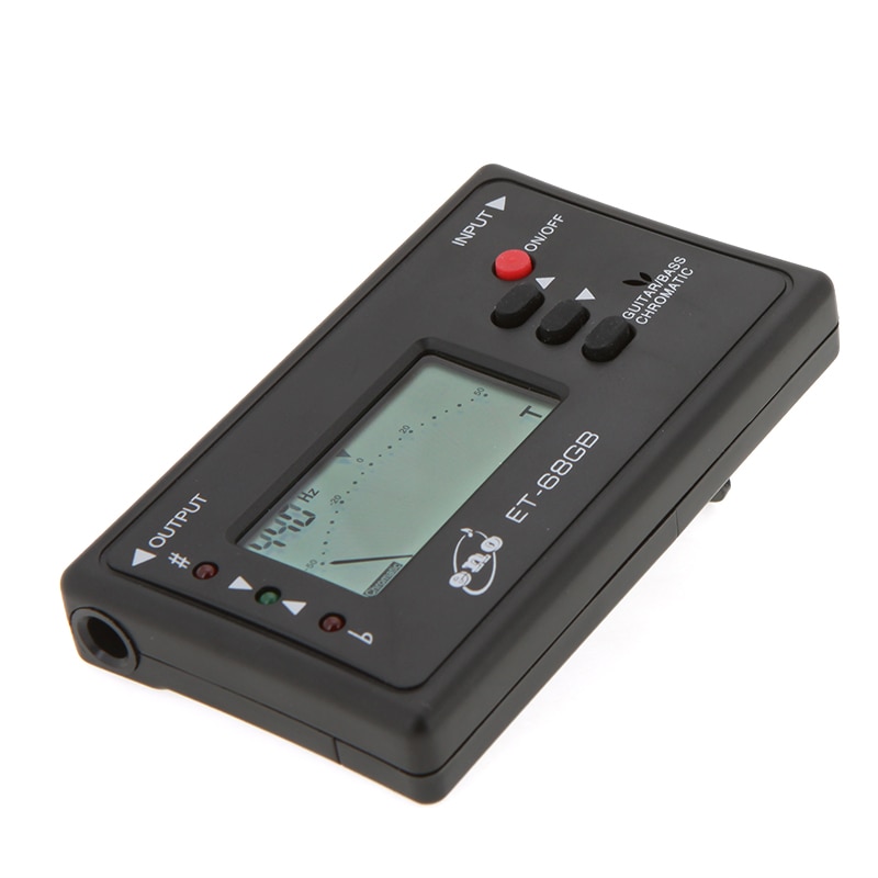 LED Digital Gitarre Tuner Elektronische Akustische Bass Gitarre Chromatische Tuner & Mic Kleine und exquisit Digital gitarre zubehör