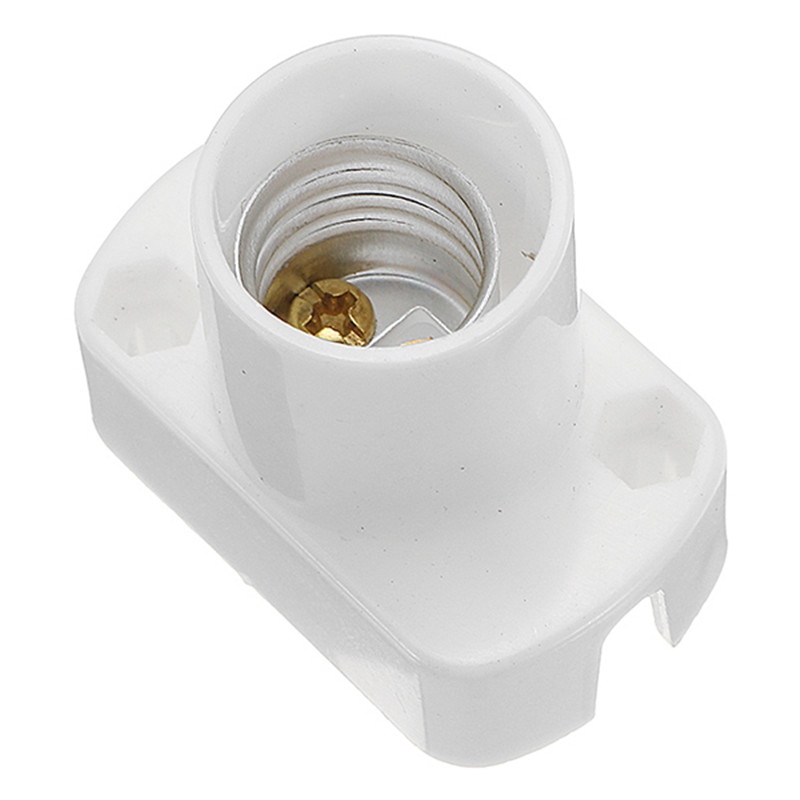CLAITE 1x 3x 5x E14 Licht Lampe Halfter Sockel Weiß Rechteck Lampe Halfter Für LED Glühbirne AC250V Fassung NEUE