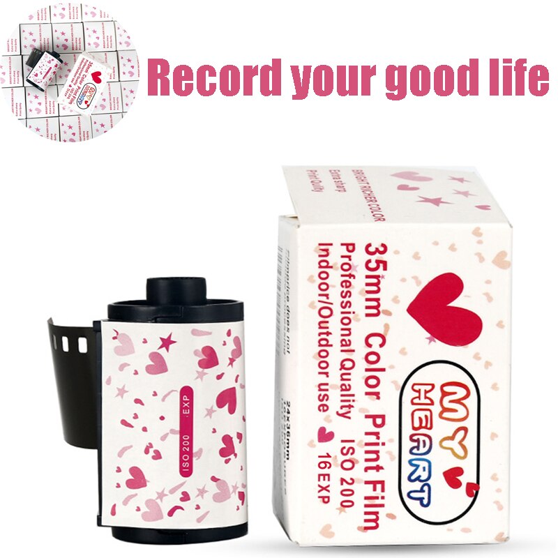 18 Stck/rolle 35mm Wasserdichte Montage retro Kamera Wasserdichte Kamera Farbe Film Foto Papier Für 135 Format Lomo wasserdichte Kamera