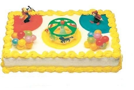 Montiert Ameise Themen Kunststoff Mini Kuchen-Terrarium Objekt