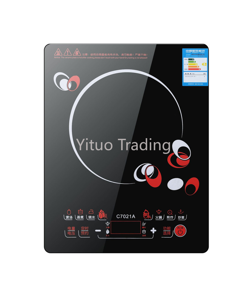 Haushalts intelligente Single-kopf induktion Herde 2100W hoch-Energie Energie-sparen kochen Ultra-dünne berühren induktion Herde