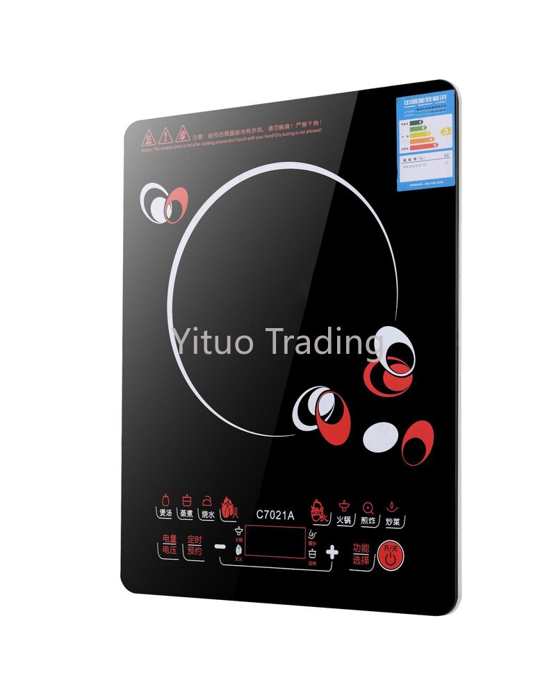 Clever berühren Haushalts Einzigen-kopf Induktion Herde 2100W hoch-Energie Energie-einsparung Ultra-dünne Induktion Herde für Kochen