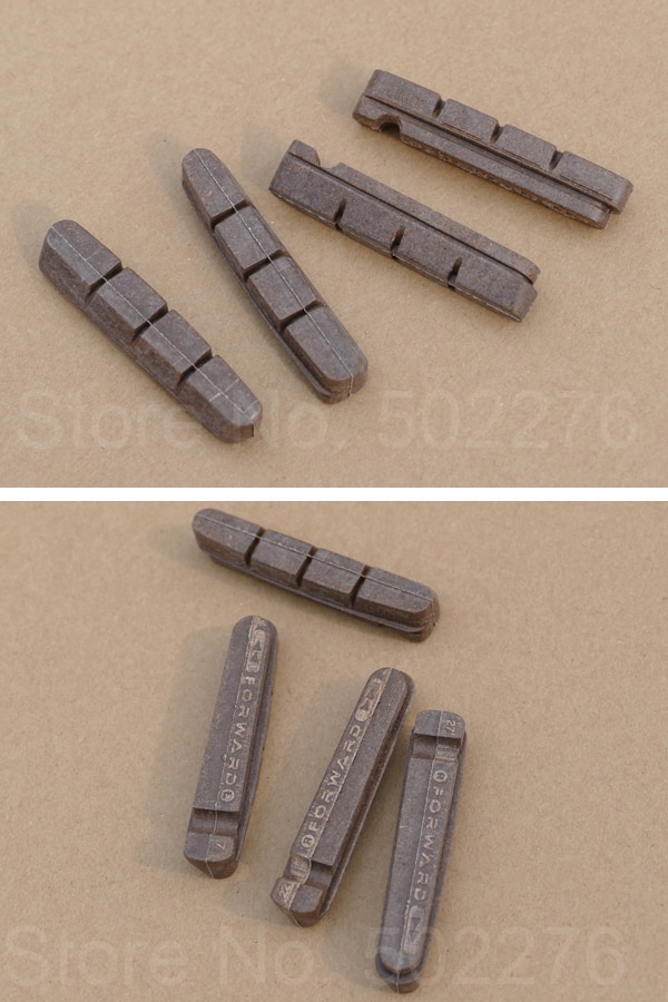 2 Paare Straße Fahrrad BREMSBELÄGE SCHUHE KORK Kohlenstoff FELGEN Für SHIMANO Dura As Ultegra