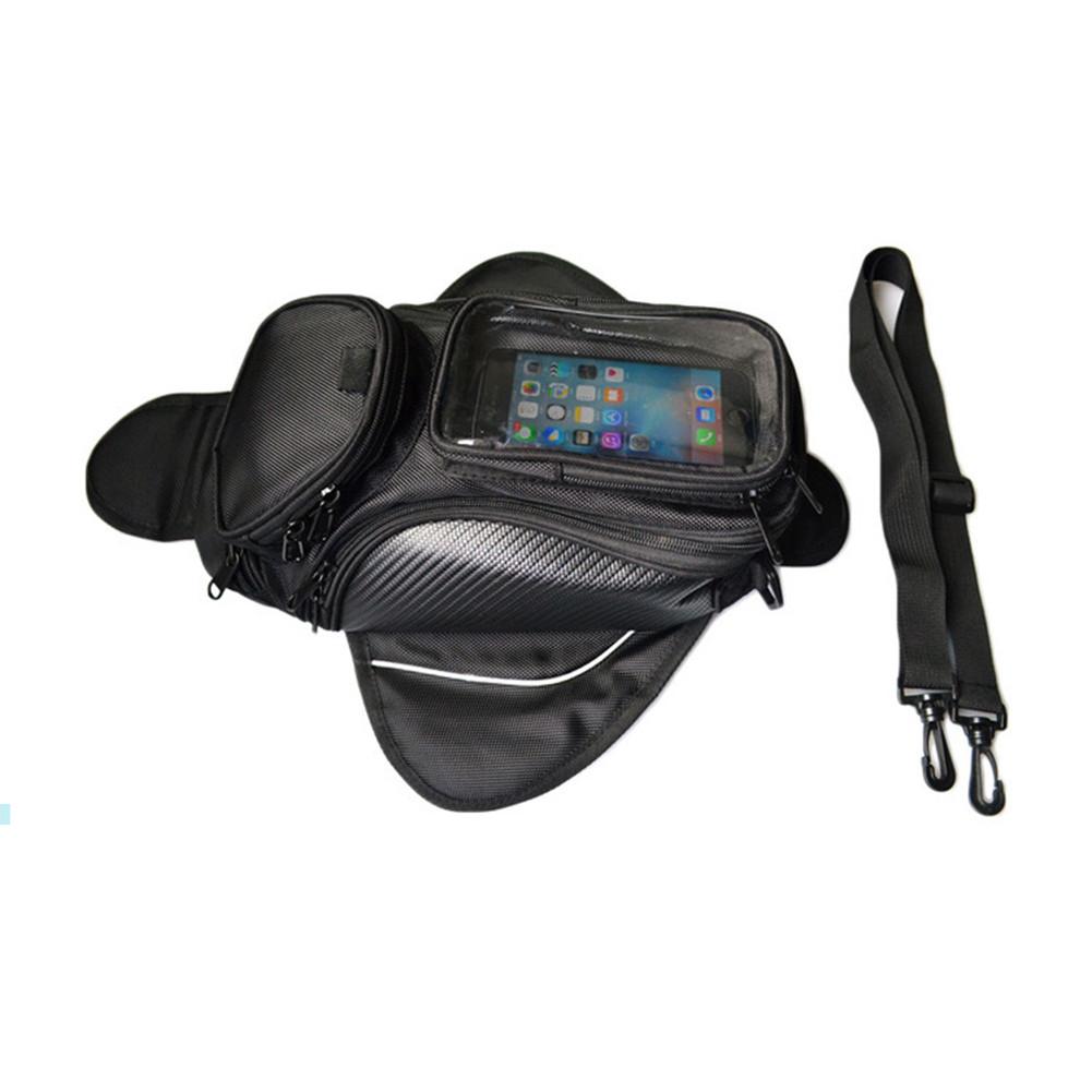 Wasserdichte Motorrad Panzer Tasche Oxford Sattel Schwarz Motorrad Tasche Öl Kraftstoff Panzer Tasche praktisch-Navigation