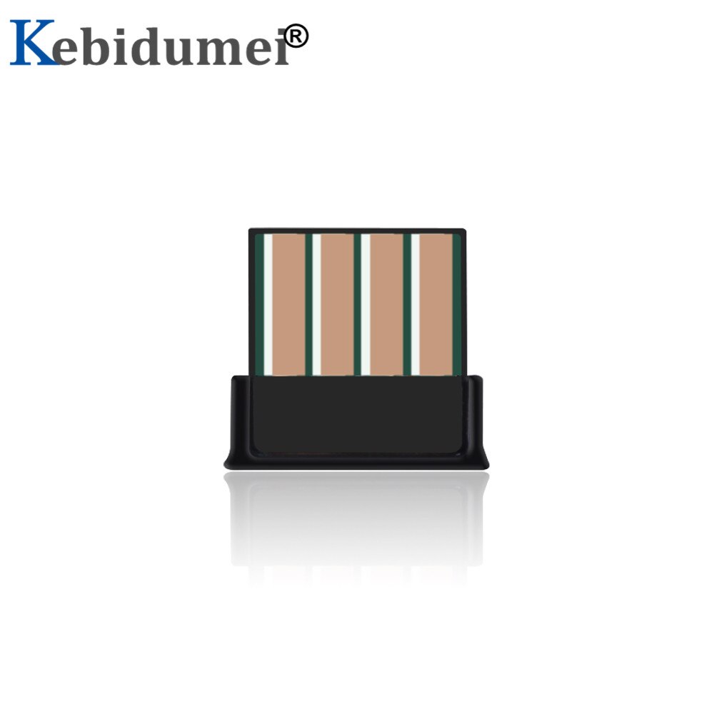 Kebidu USB Dongle Bluetooth 5,0 Adapter Empfänger kabellos Mini USB Bluetooth Dongle Empfänger Laptop Maus Tastatur Zubehör