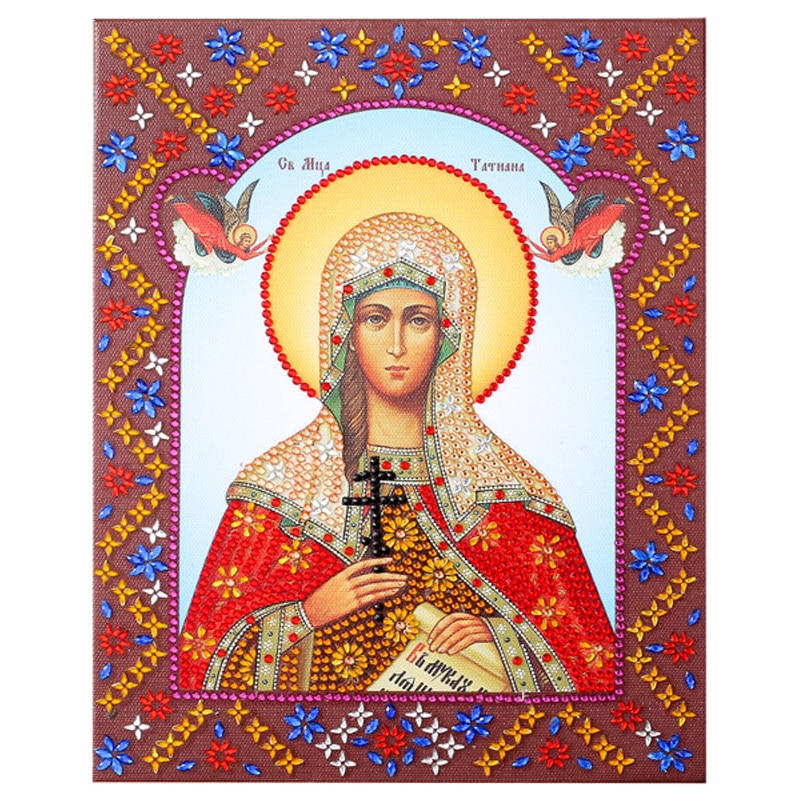 Spezielle Diamant Malerei Religiöse DIY Diamant Stickerei Religion Symbol Bild Von Strass Diamant Mosaik Madonna