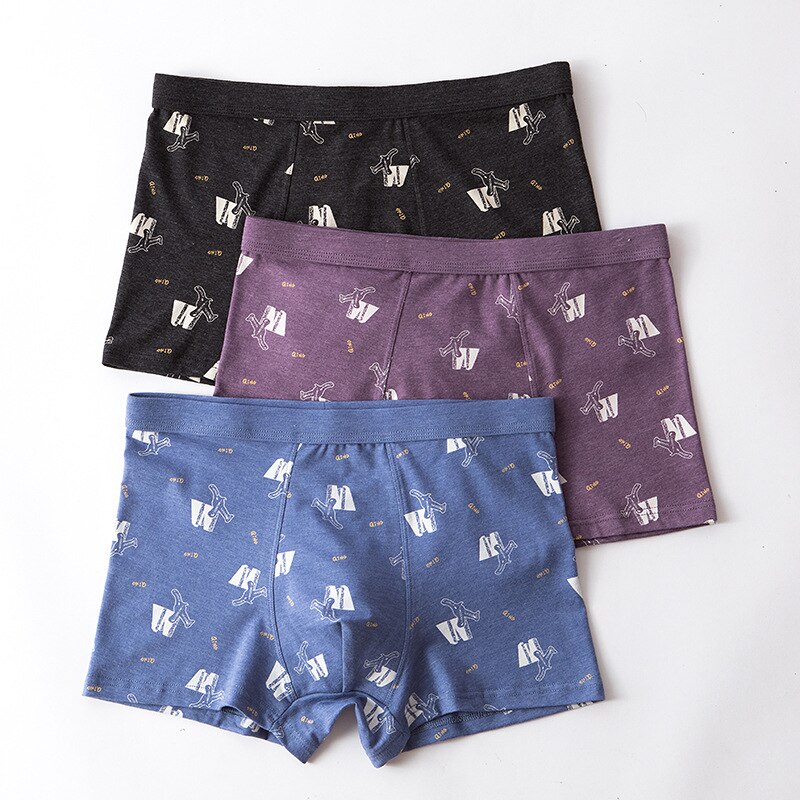 Männer Unterwäsche männer Baumwolle Atmungsaktiv Dünne Abschnitt Konvexen Boxer kurze Hose Boxer kurze Hose für Jungen Herbst und Winter kurze Hose