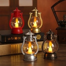 Halloween LED Laterne Tragbare LED retro Pony Laterne Kreative Flammenlose Zauberstab verfolgt Dekor Haus Licht Lampe Dekoration