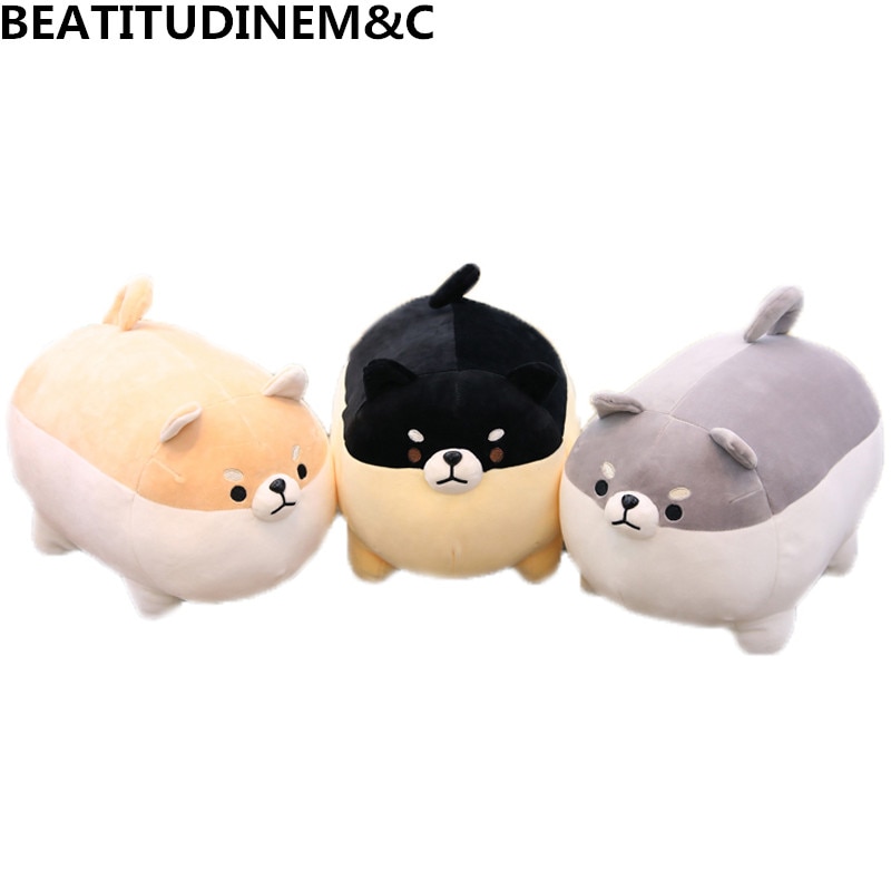 1Stck 40 cm/50 cm Neue Wüneigen Fett Shiba Inu Plüsch Spielzeug Ebene Gefüllte Spielzeug freundlicher Spielzeug weiche Sofa Kissen Kissen Wohnkultur