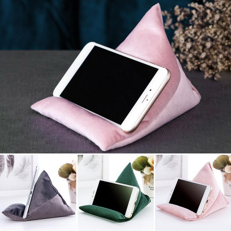 Laptop Weiche Kissen Tablette Kissen Dreieck Reis Knödel Regenbogen IPad Stand Tabletten E-Leser Smartphones Buch Zeitschriften Halfter