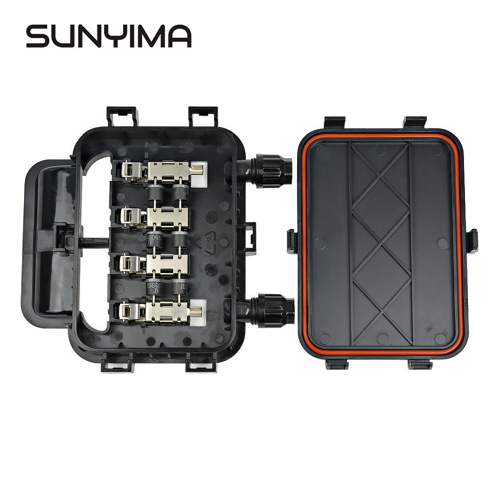 SUNYIMA 250 W-350 W Solar- Kreuzung Kasten Wasserdichte IP65 Für Solar- Tafel Verbinden PV Kreuzung Kasten Solar- Kabel verbindung Mit Diode