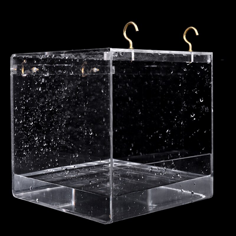 1pc Papagei Vogel Badewanne Papagei bat Liefert Vogel Badewanne KäFeige Haustier Liefert Vogel Schlecht Dusche Stehend Kasten Behälter Waschen raum