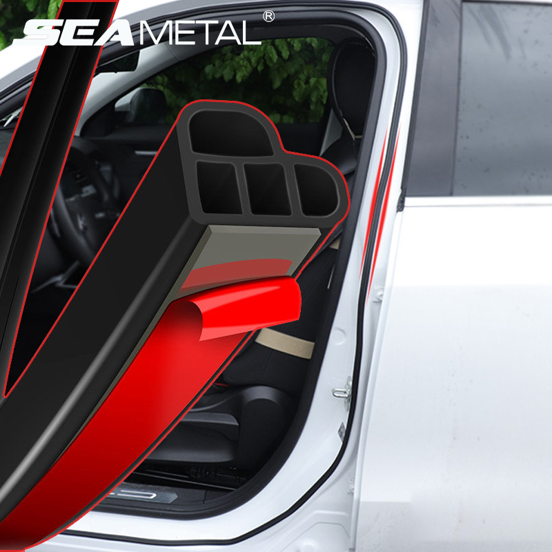 25m Auto Gummi Dichtung Streifen Auto Schutz Dicht Streifen Auto Tür Gummi Dichtungen für Auto Tür Stamm Haube Dichtstoff Klang Isolierung