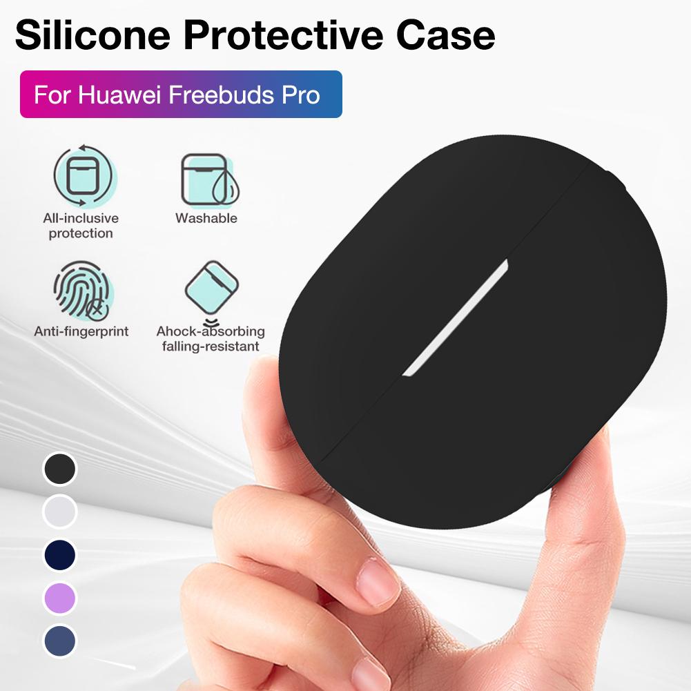 5 farben Kopfhörer Schutzhülle Für Huawei Freebuds Profi Stoßfest Anti-herbst Weichen Silikon Kopfhörer Hülse Abdeckung Zubehör