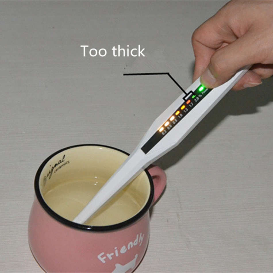 das01407 Salzgehalt Meter Salz Lebensmittel Küche Prüfung Stift Hohe Salzig Wasser Lebensmittel Löffel