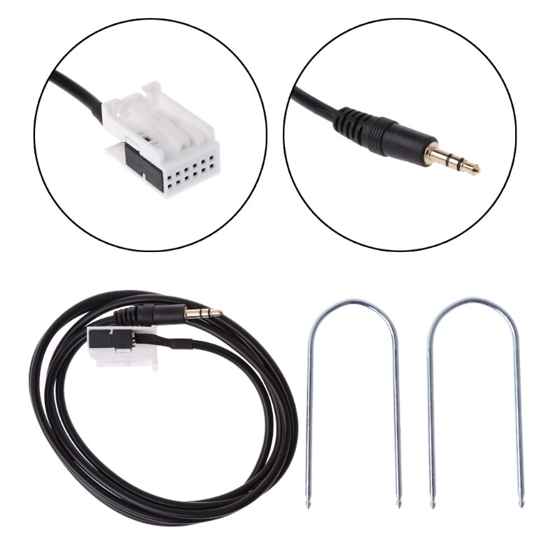 AUX Kabel mit Radio Entfernung Werkzeuge Für Peugeot 307 308 408 407 507 C2 C5 Citroen RD4